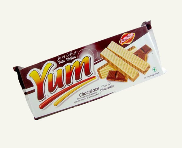 Amulya Yum Chocolate Waffer - 200gm - 4Season Supermart